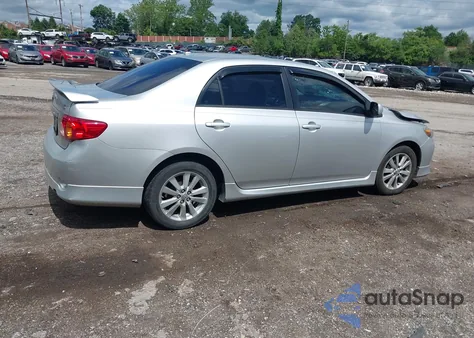 2010 Toyota Corolla S from USA, damaged, VIN 2T1BU4EE9AC402969